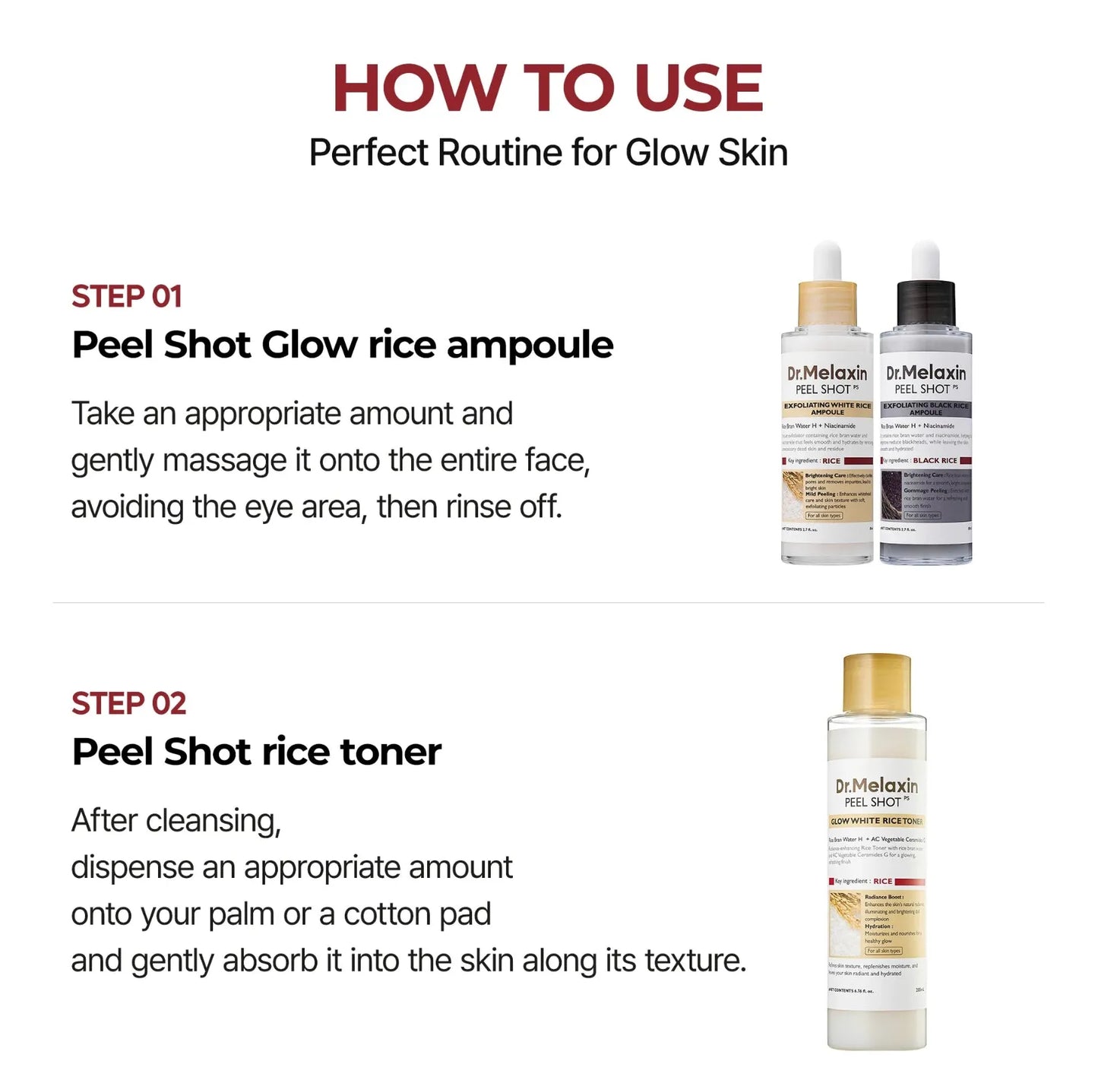 Peel Shot Glow Rice Toner ™