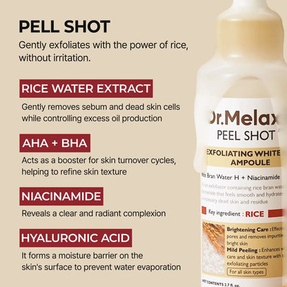 Peel Shot Glow White Rice Ampoule ™